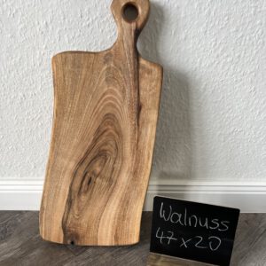 Servierbrett Walnuss